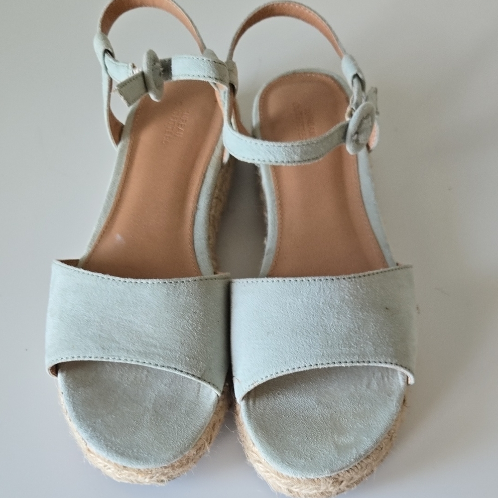Urban Outfitters Light Gray Espadrille Sandals